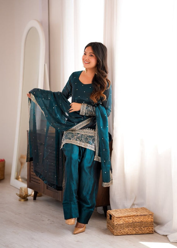 Wine Purple Fendy Farshi Set