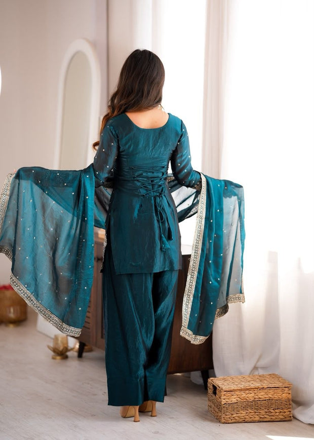 Wine Purple Fendy Farshi Set