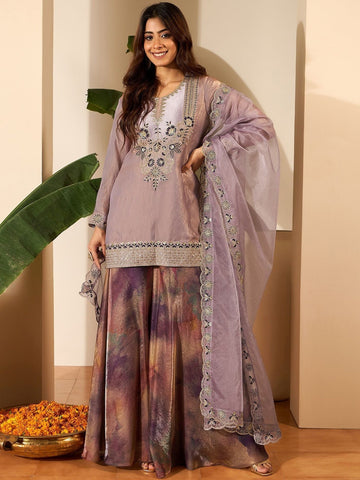 Zivara Embroidered Festive Set