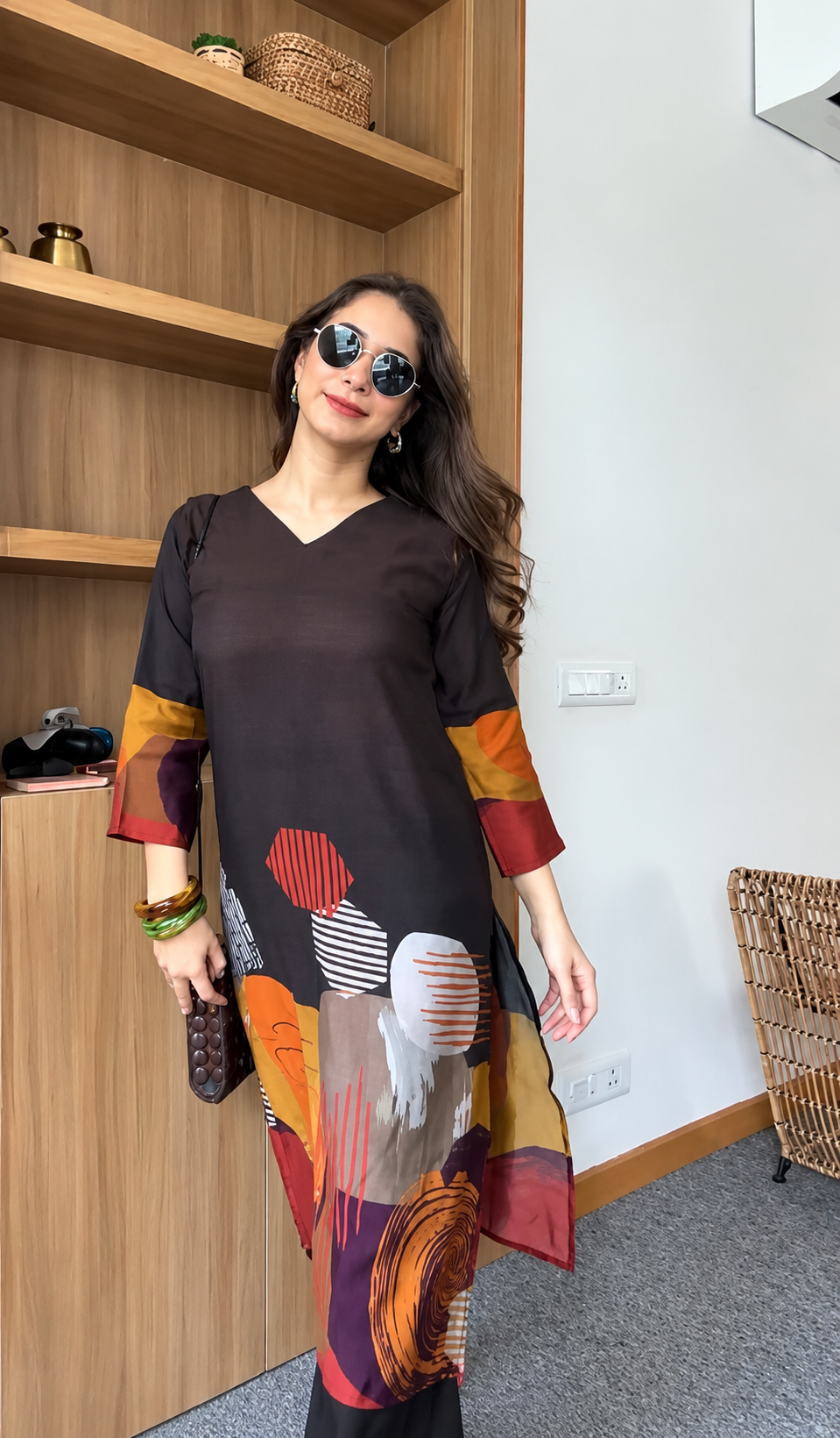 Meher Georgette Kurti Set