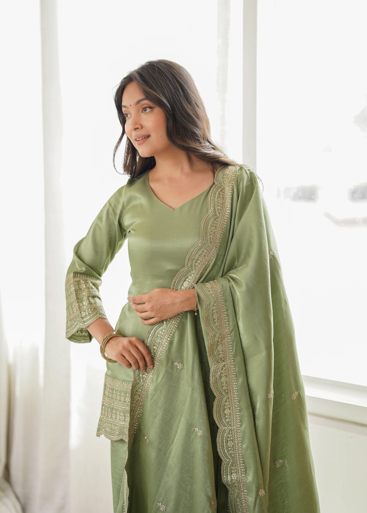 Glass Roman Silk Farshi Set