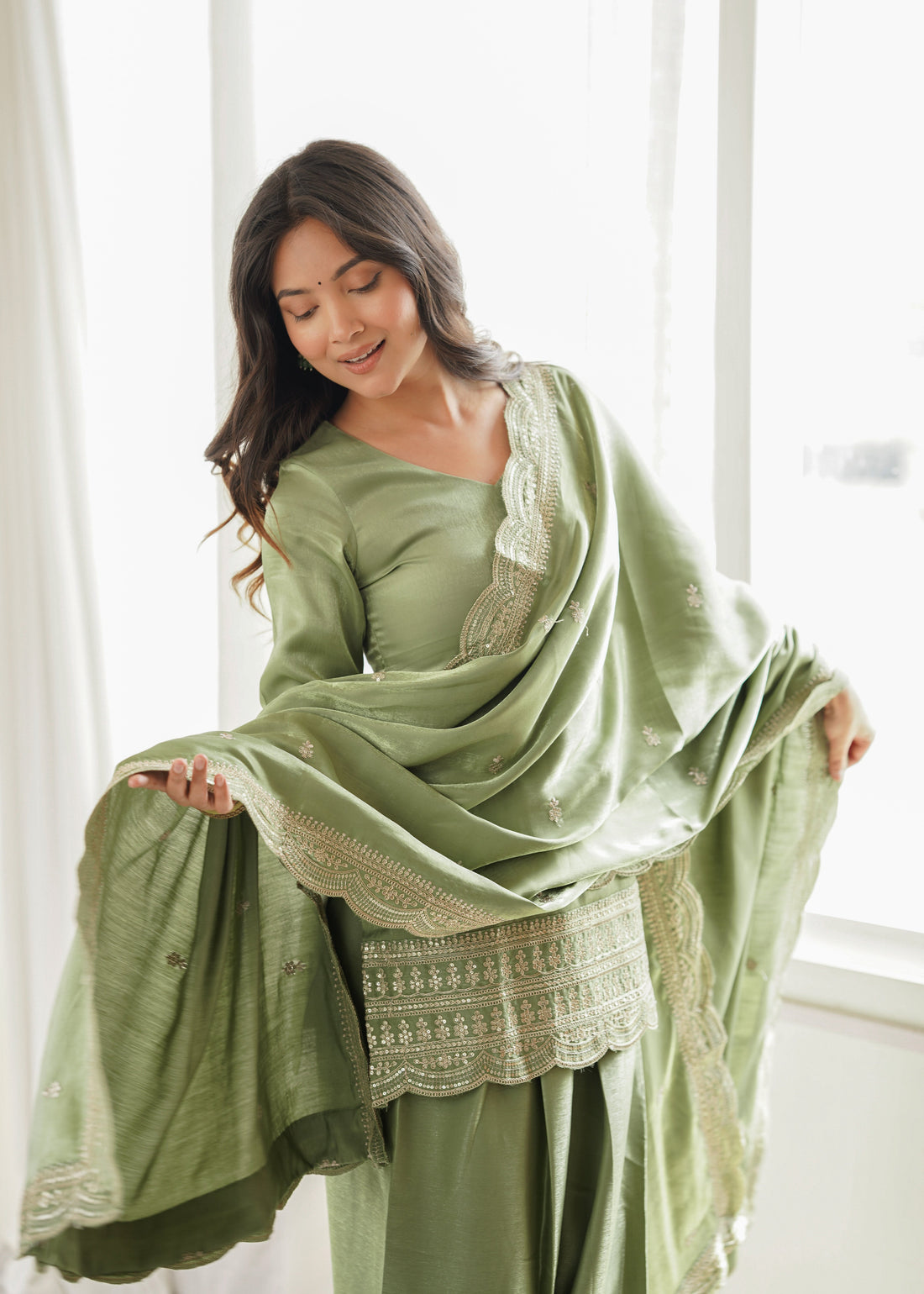 Glass Roman Silk Farshi Set