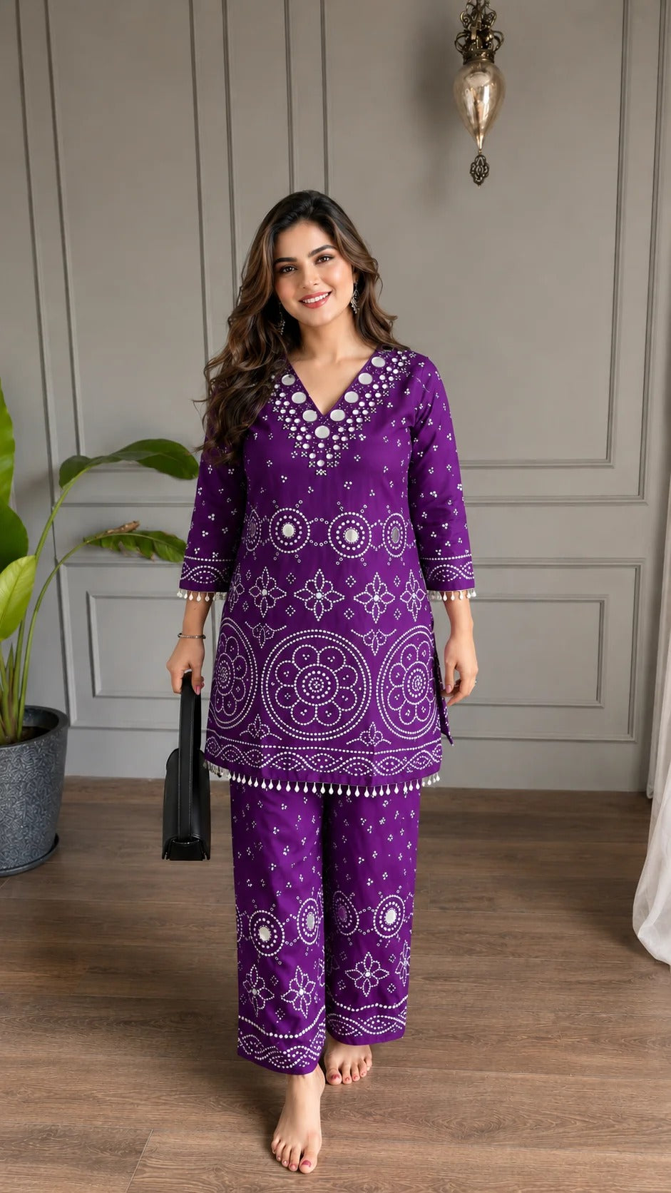 Chinon Silk Printed Co-Ord Set