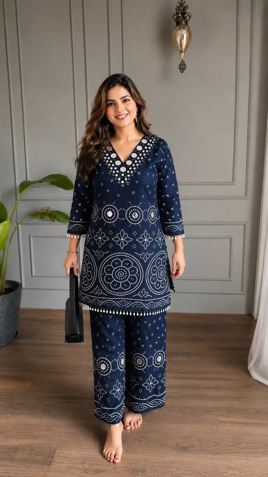 Chinon Silk Printed Co-Ord Set