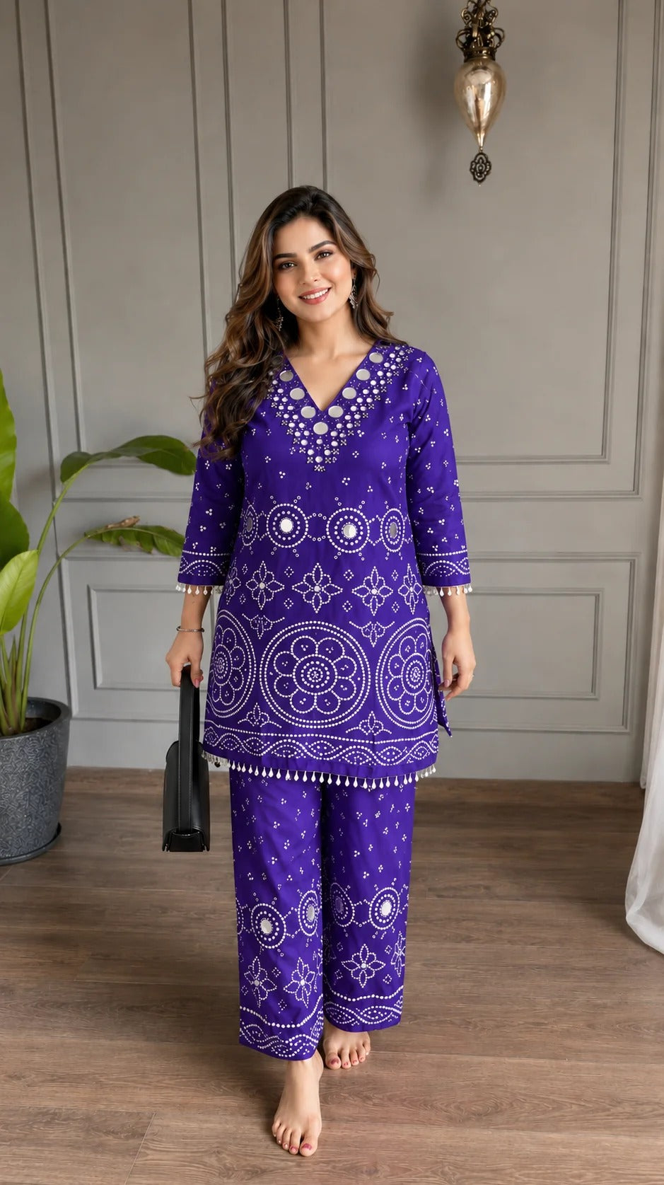 Chinon Silk Printed Co-Ord Set