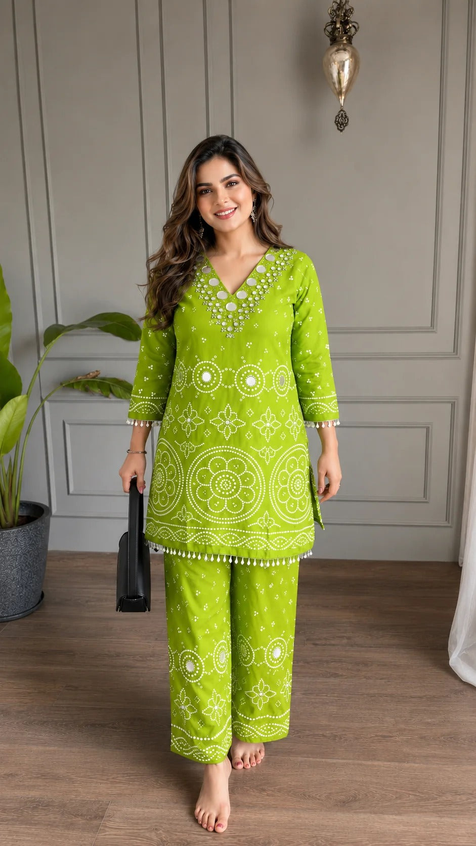 Chinon Silk Printed Co-Ord Set
