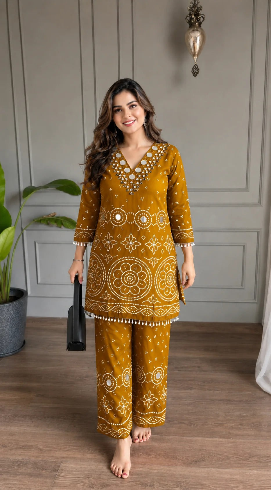 Chinon Silk Printed Co-Ord Set