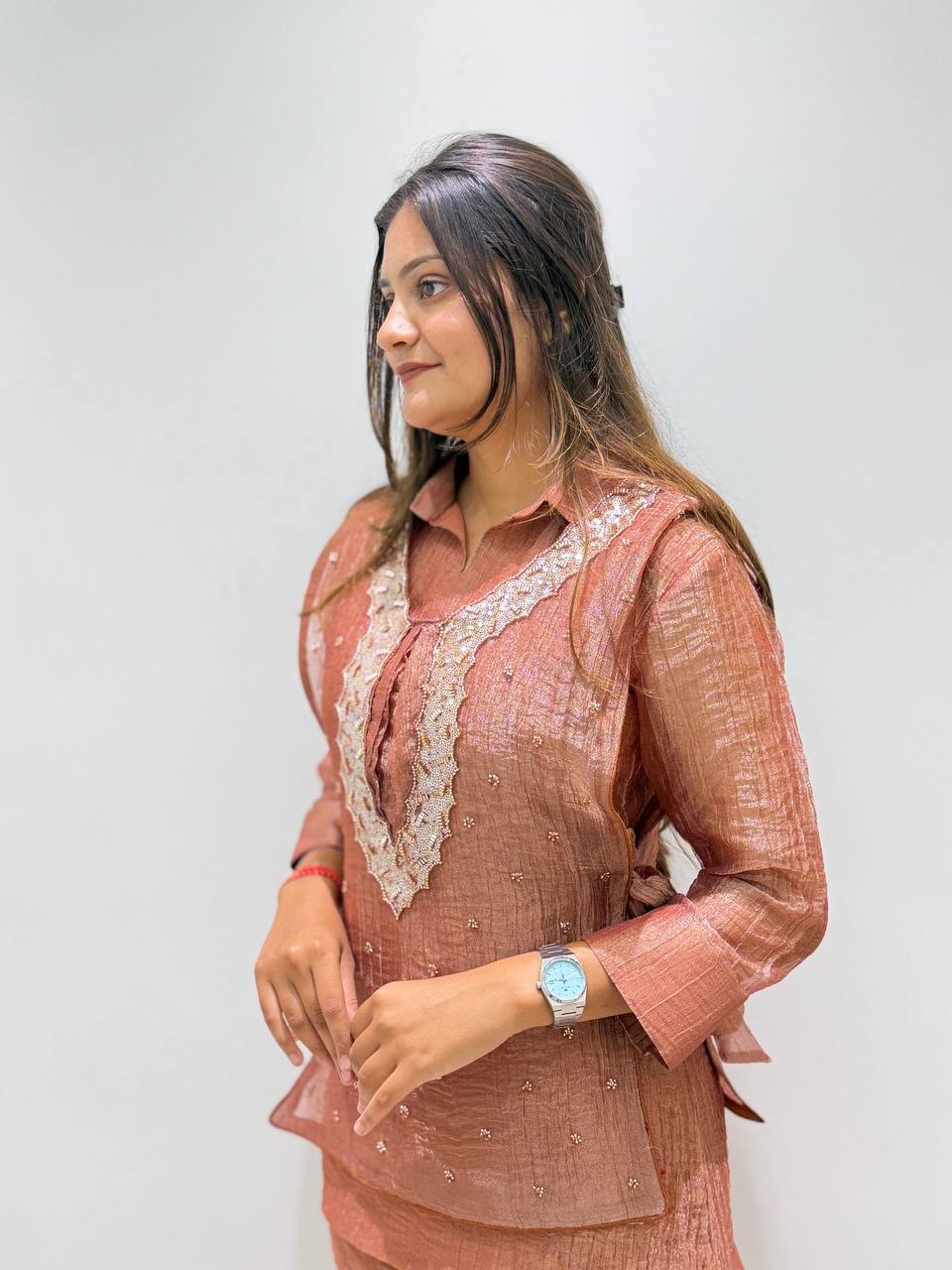 Salsa Silk Embroidered 3-Piece Set