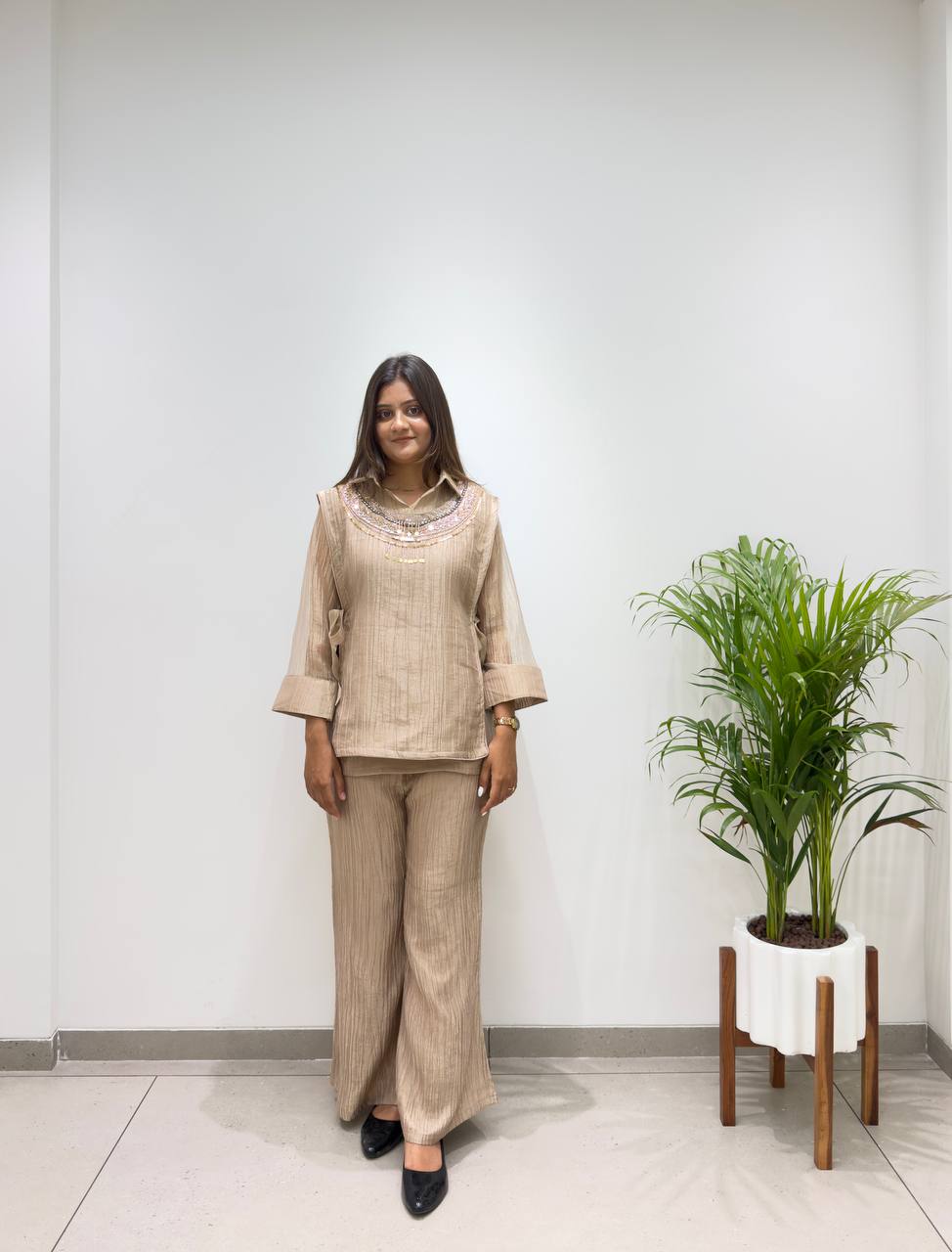 Salsa Silk Embroidered 3-Piece Set