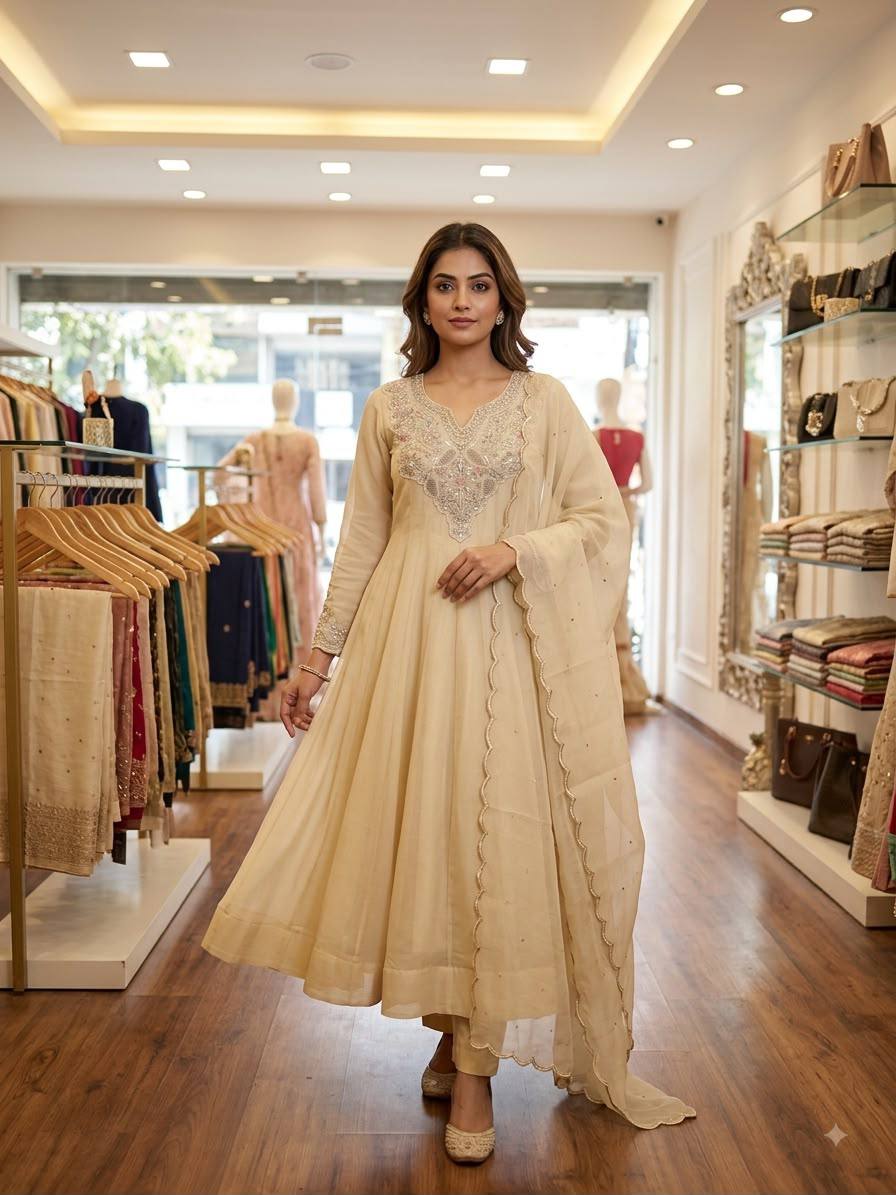 Coss Moss Cording Gown Set