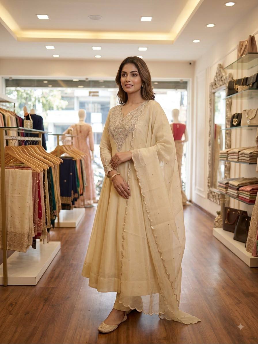 Coss Moss Cording Gown Set