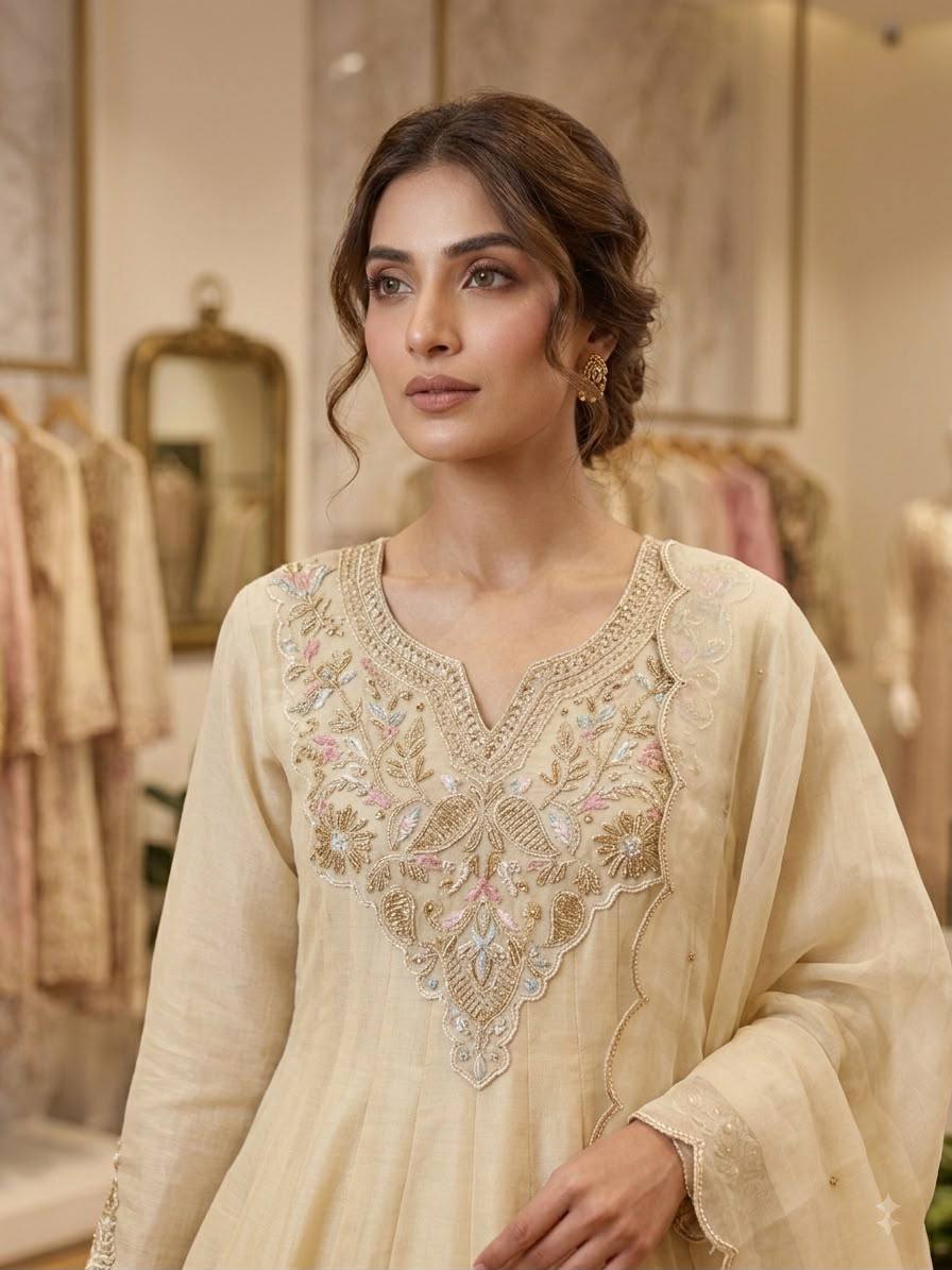 Coss Moss Cording Gown Set